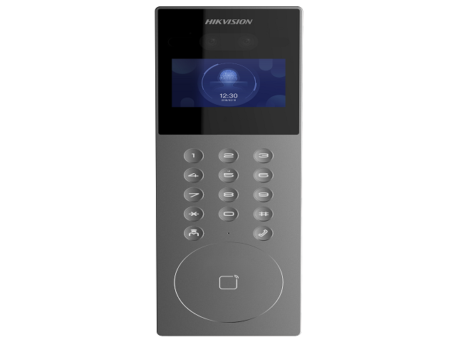 Access control terminal with camera