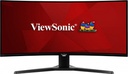 ViewSonic OMNI Gaming VX3418-2KPC - Monitor LED - gaming - curvado - 34" - 3440 x 1440 WQHD @ 144 Hz - MVA - 300 cd/m² - 4000:1 - 1 ms - 2xHDMI, 2xDisplayPort - altavoces