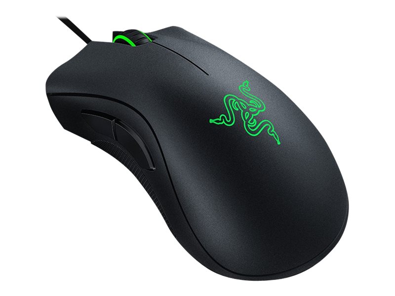 Razer DeathAdder Essential - Ratón - ergonómico - diestro - óptico - 5 botones - cableado - USB - negro