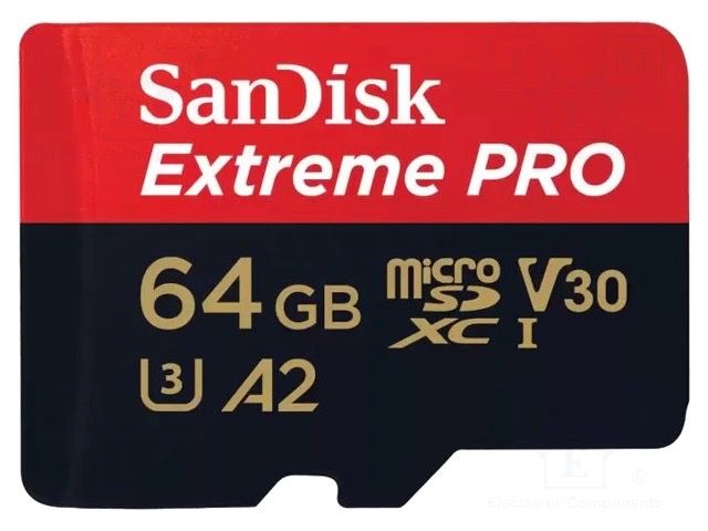 Tarjeta De Memoria Flash Sandisk Extreme Pro - 64 Gb - Microsdxc Uhs-I U3