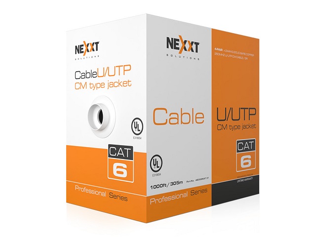 Rollo Cable UTP Cat6 305m Nexxt Solutions Infrastructure AB356NXT32