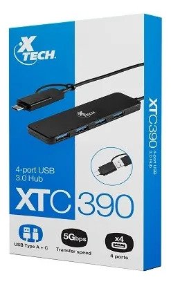 HUB USB 4 Puertos USB 3.0