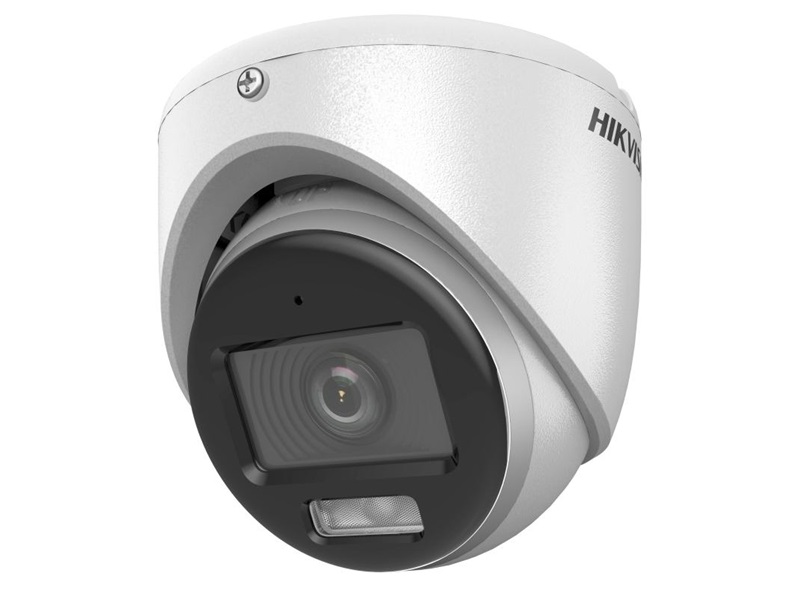5MP/3K ColorVu Smart hybrid light Audio Fixed Turret Camera