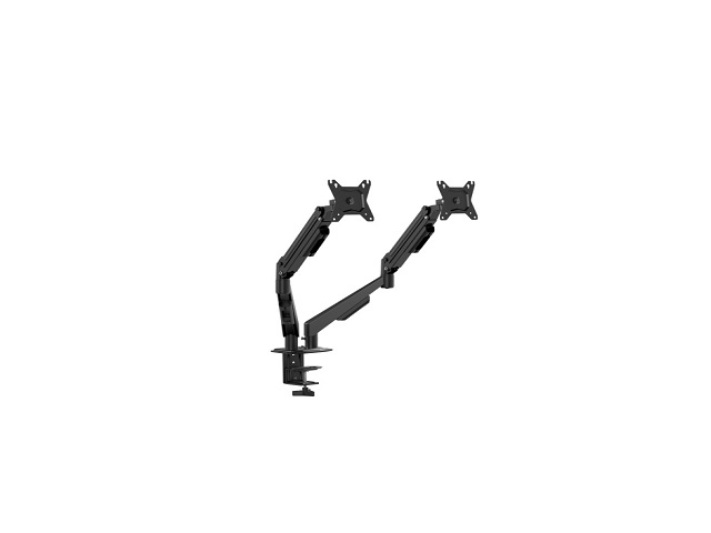 Desktop to monitor mounting kit