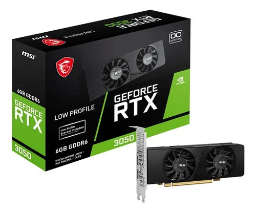 Tarjeta De Video Geforce Rtx 3050 Lp 6G Oc
