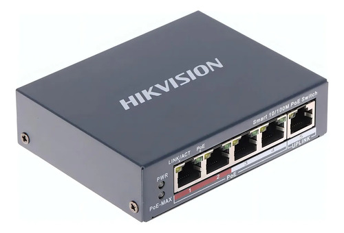 SWITCH GIGABIT 4 Gigabit Smart PoE 4 Puertos Administrable