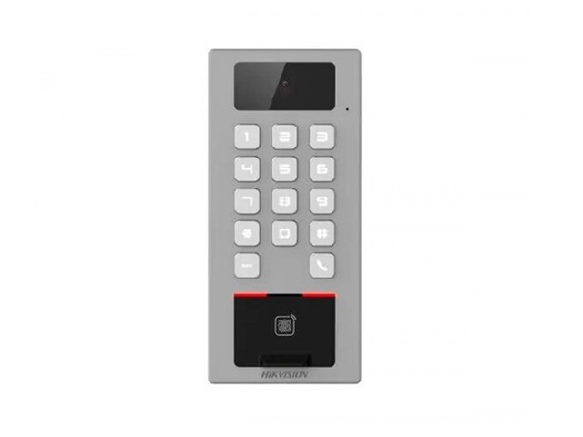 Terminal de Acceso con Lector Biométrico y Cámara HIKVISION