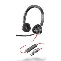 Auriculares - BW 3320 Stereo -M USB-C HS +USB-C/A