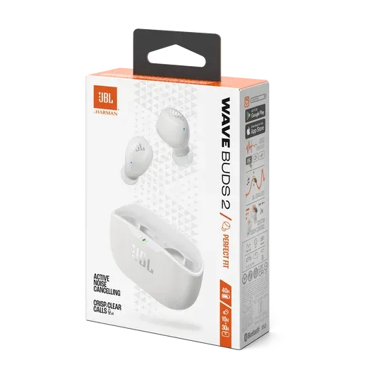 Audífonos True Wireless Jbl Wave Buds 2 Blanco
