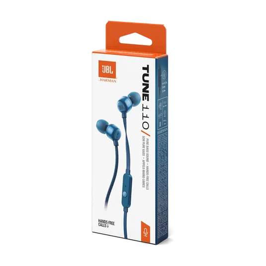 Audífonos Intraurales Jbl T110 Azul