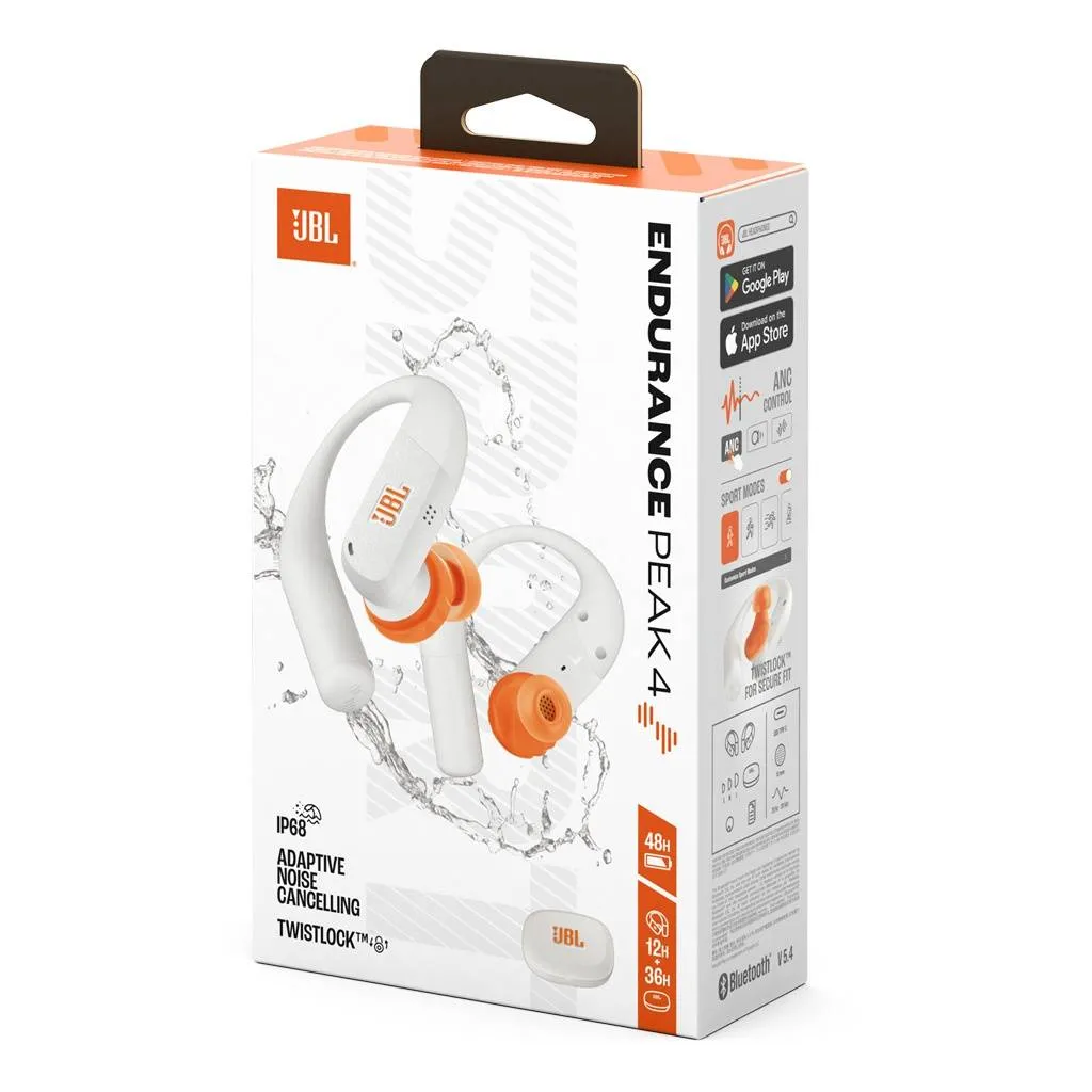 Audífonos True Wireless Jbl Endurance Peak 4 Blanco
