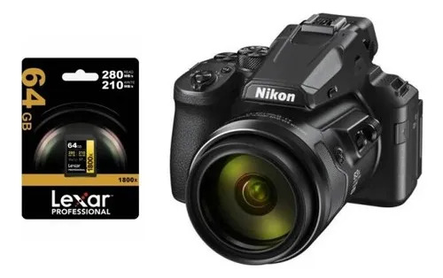 16MP 83x Zoom + 64GB Uhs-Ii