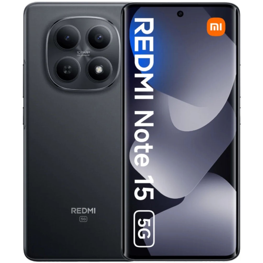 Teléfono Inteligente Xiaomi Redmi Note 15 5G 8GB 256GB Negro