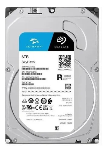 Disco Duro 6TB Para CCTV Skyhawk