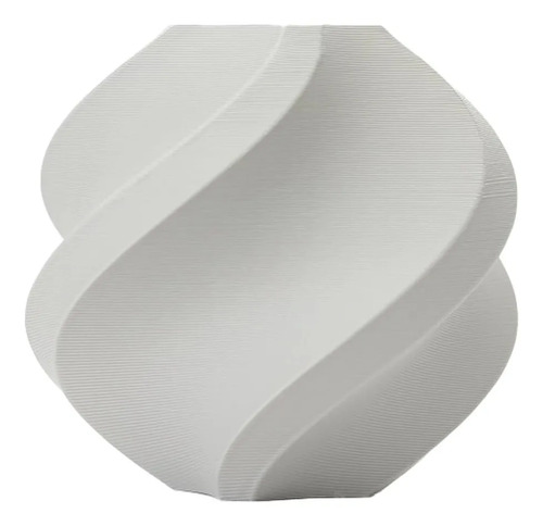 Filamento Pla 1.75mm 1kg Gris Claro Para Impresora 3D