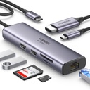 Hub USB-C 7 Puertos Gigabit Ethernet HDMI 4K Pd 100W Ugreen