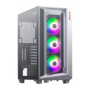 Gabinete Mid-Tower Atx Adata Xpg Cruiser Blanco Con Iluminación Argb Y Ventana Tempered Glass