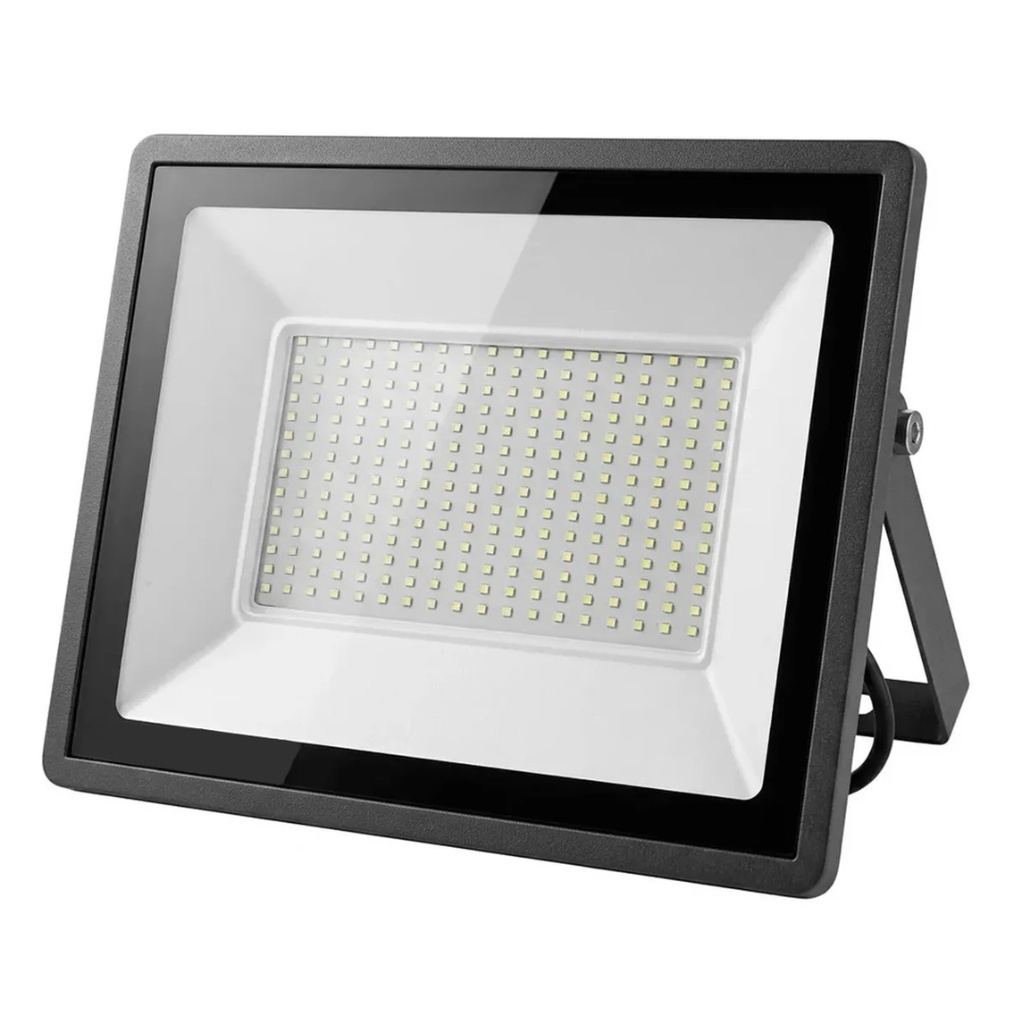 Foco LED Vivion 200w negro IP65 (luz fria)