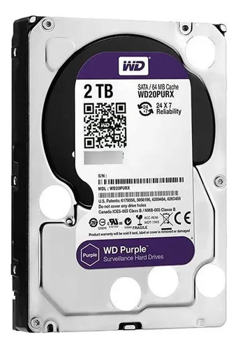 Disco Duro 2TB Purple