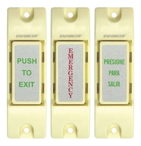 Pulsador Emergencia