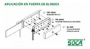 Cerrojo Electromagnético 600lb