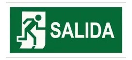 Cartel Indicador De Salida