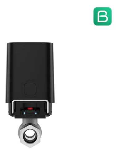 Válvula De Agua A Control Remoto Para Tubería 1" Negro Waterstop