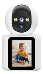 Cámara IP 2MP Con Videollamada WiFi Y Pantalla 2.8