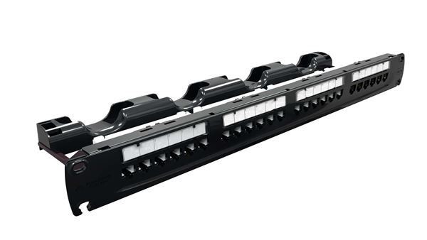 Patch Panel Cat5e 24 Puertos 19" 1U