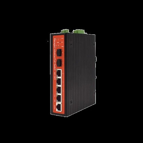 Switch PoE Monitoreable 4 Puertos Gigabit + 2 Sfp