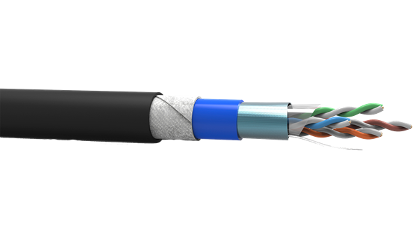 Rollo Cable Utp Cat5e 305m Negro