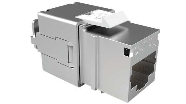 Conector Hembra Rj45 Cat6a Blindado T568A/B