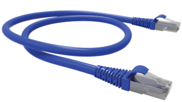 Cable Patch Utp Cat6 0.5m Azul