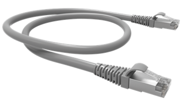 Cable Patch Utp Cat6 0.5m Gris