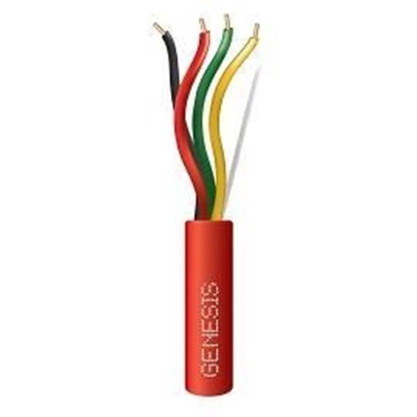 Cable De Incendio 22awgx4 305m Rojo