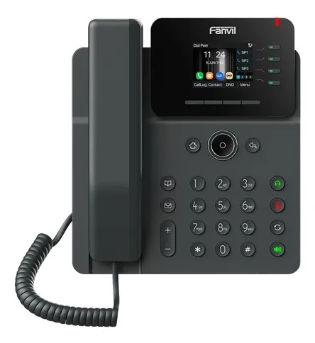 Teléfono IP 4 Líneas Sip Con WiFi Y PoE