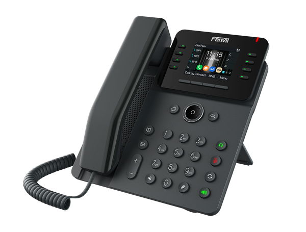 Teléfono IP 6 Líneas Sip Con Pantalla LCD Y WiFi