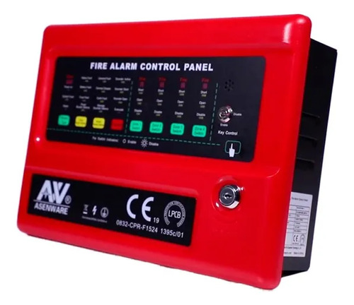 Central De Incendio 4 Zonas Cableada