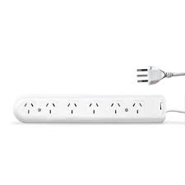 Alargue Multinorma 6 Tomas Con Termico 1.5 Mts Blanco