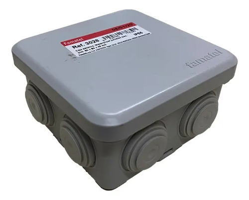 Caja Estanca Ip65 94x94x50mm Con 7 Conectores
