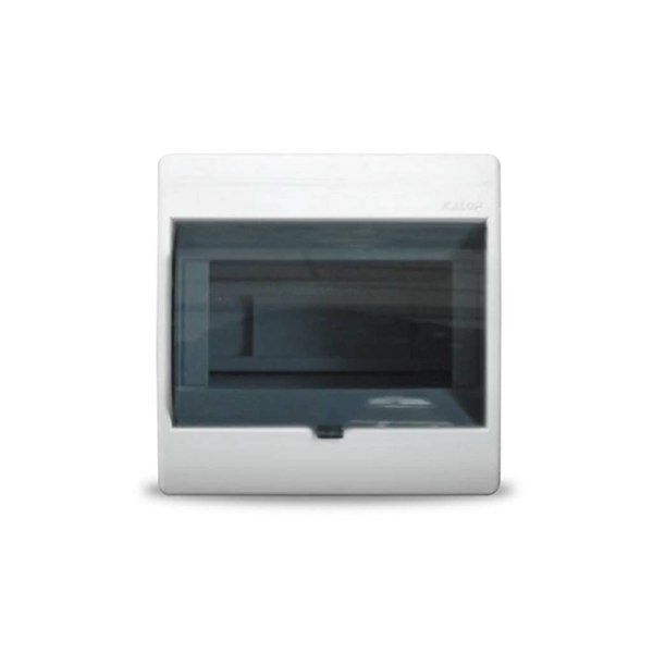 Caja Para Llave Térmica 6 Módulos Con Tapa Gris