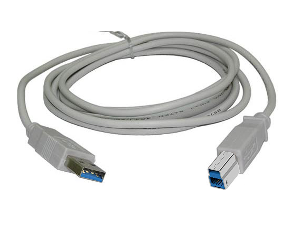 Cable USB-A A USB-B 1.8m Genérico