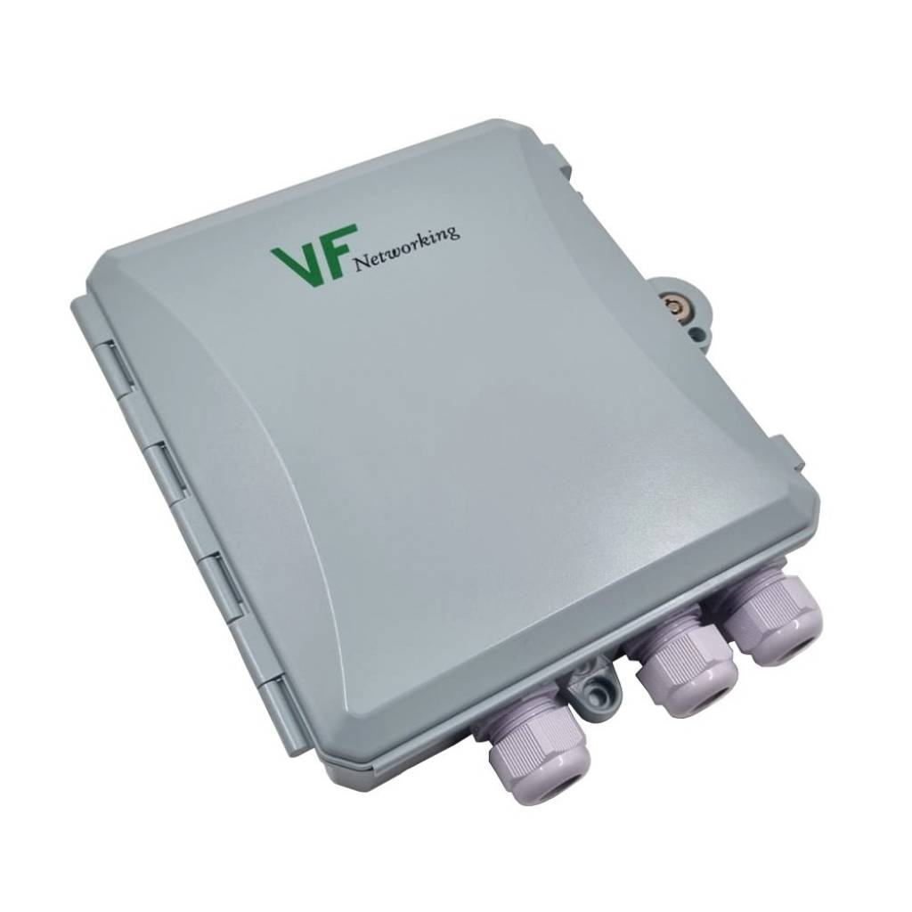Caja Interior Ip65 Para Fibra Óptica Para 12 Hilos - 3 Pg16