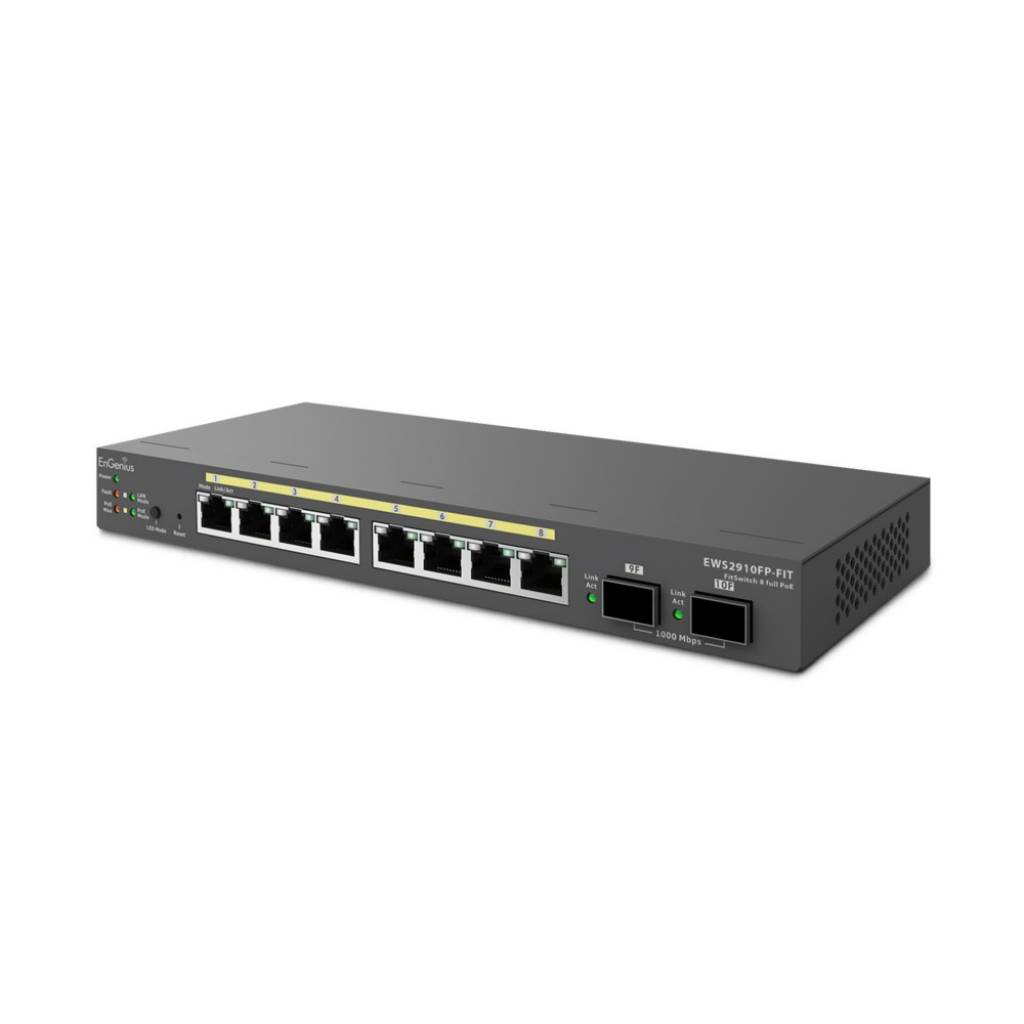 SWITCH POE 8 Puertos 110W