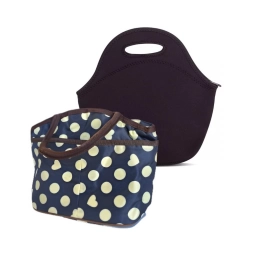 Bolso Lanchera Estampado Neopreno