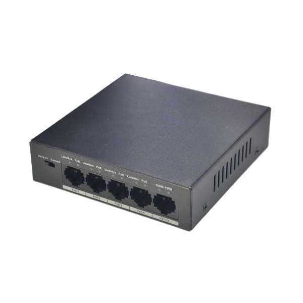 Switch PoE 4 Puertos