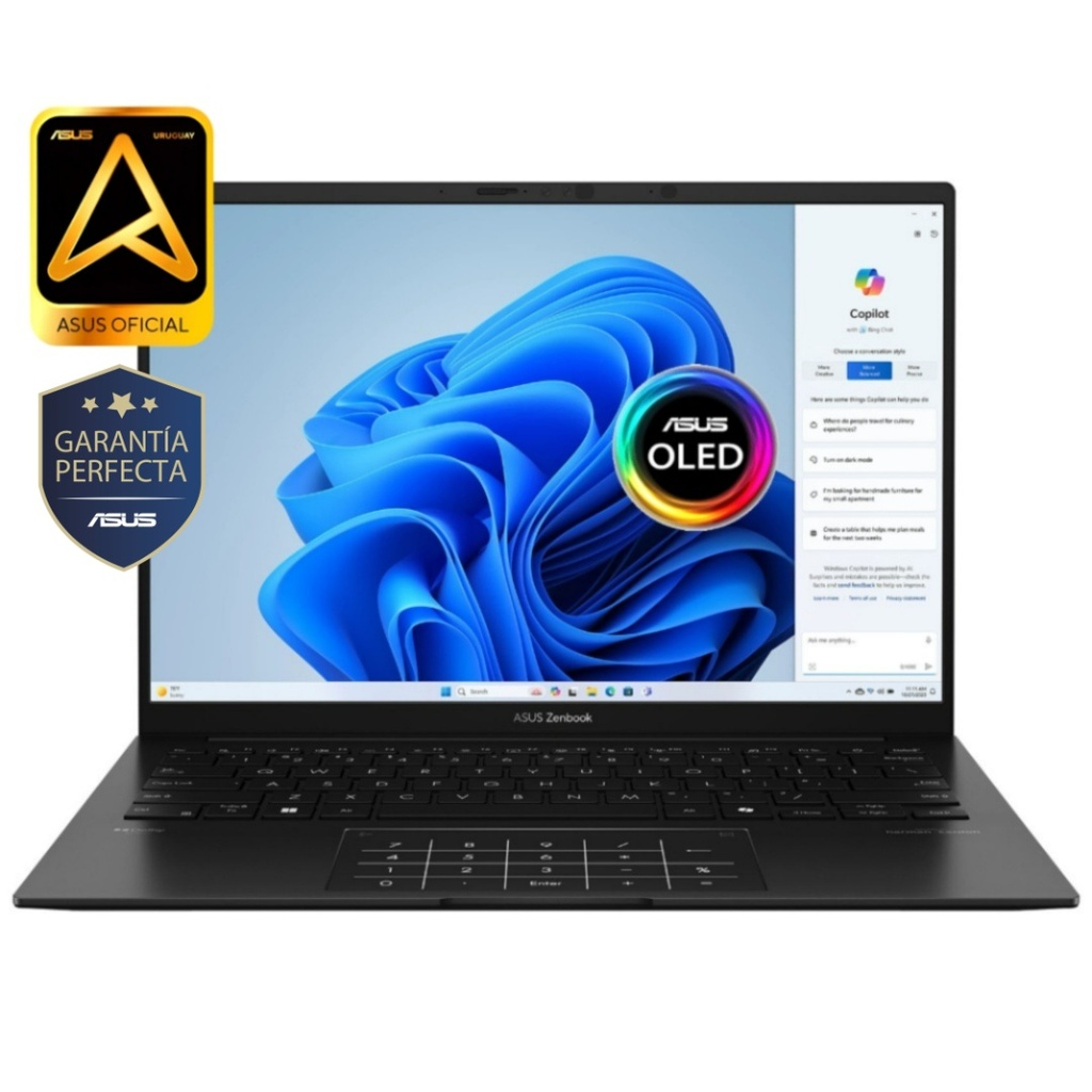Notebook Zenbook Ryzen 7 4.6GHZ, 16GB, 1TB SSD, 14" Oled