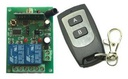 RECEPTOR DE CONTROL REMOTO 2 CANALES C/CONTROL REMOTO