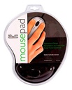 Gel Mouse Pad - Alfombrilla de ratón con apoyamuñecas - negro