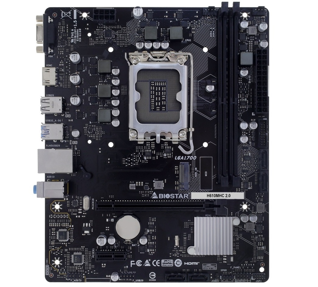 Mother Biostar H610MHC 2.0 LGA1700